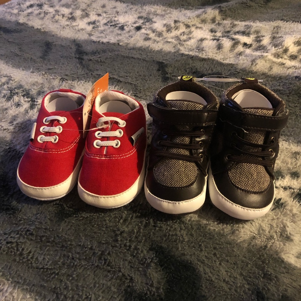 Baby Boy Crib Shoe Set